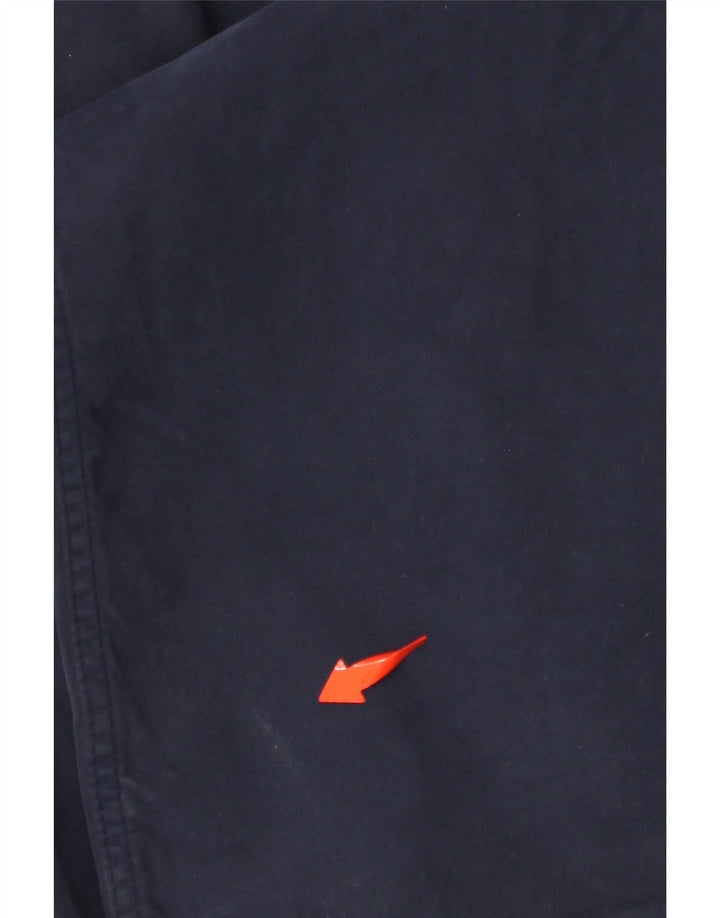 GANT Pantaloni casual slim Hayes da uomo W36 L34 cotone blu navy