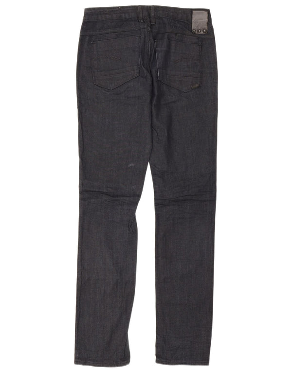 Jeans dritti G-Star da donna 3301 W31 L34 cotone blu navy