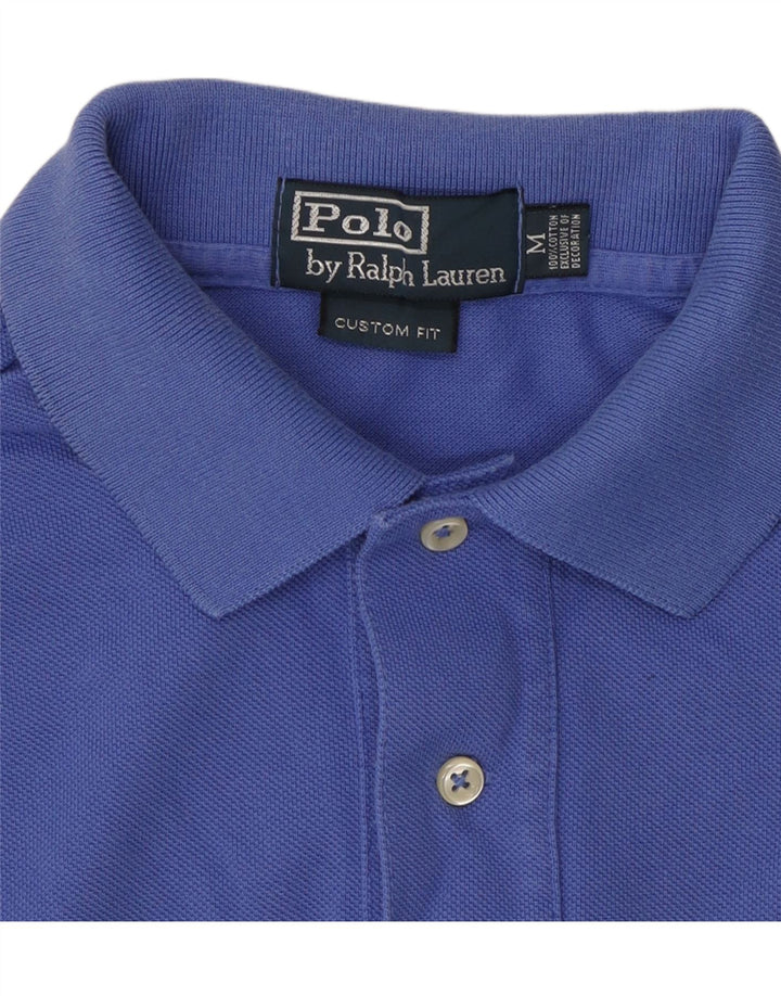 POLO RALPH LAUREN Polo da uomo con vestibilità grafica personalizzata in cotone blu medio
