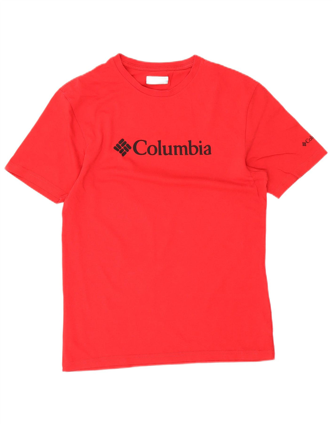 T-shirt grafica da uomo Columbia Top piccola in cotone rosso