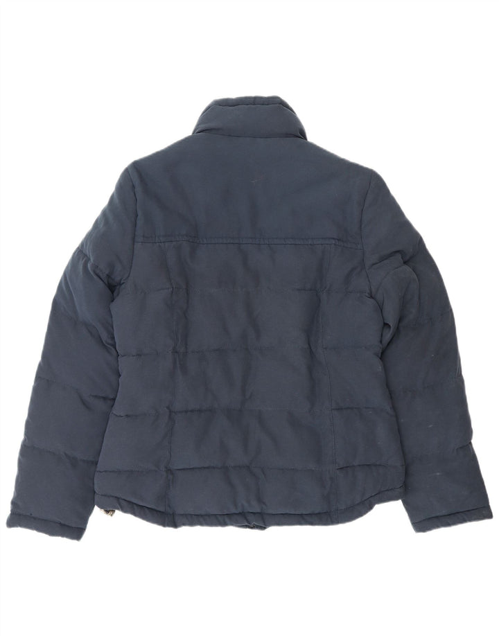 Giacca imbottita da donna Joules UK 12 poliestere medio blu navy