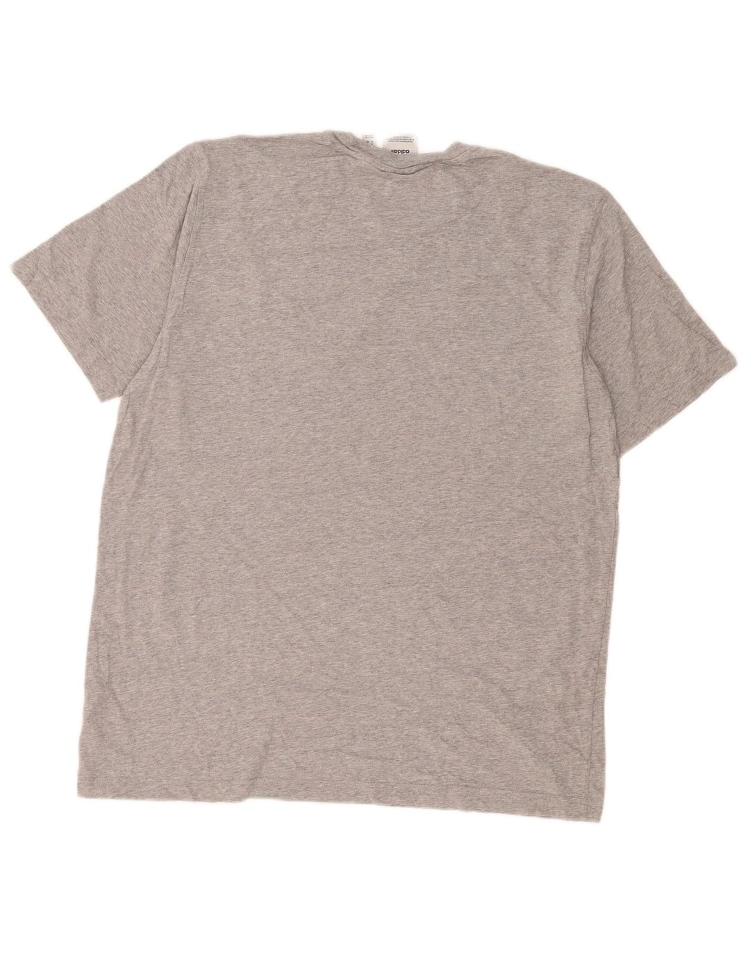 T-shirt Adidas da uomo Top XL in cotone grigio