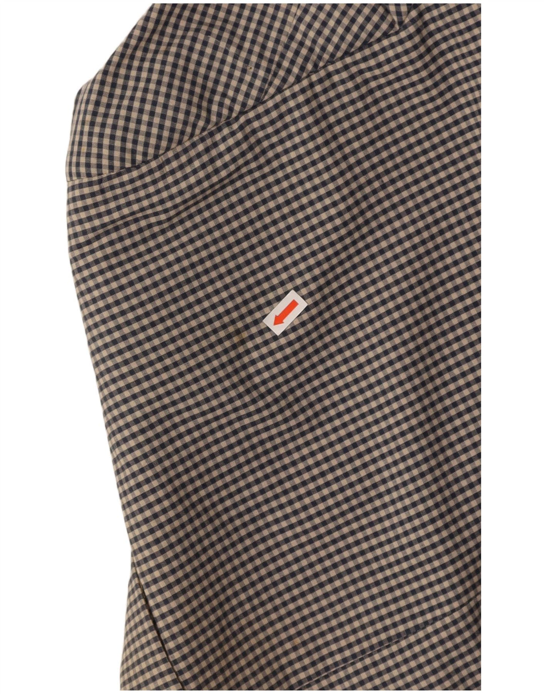 ORVIS Mens 3 Button Blazer Jacket UK 42 XL Navy Blue Gingham