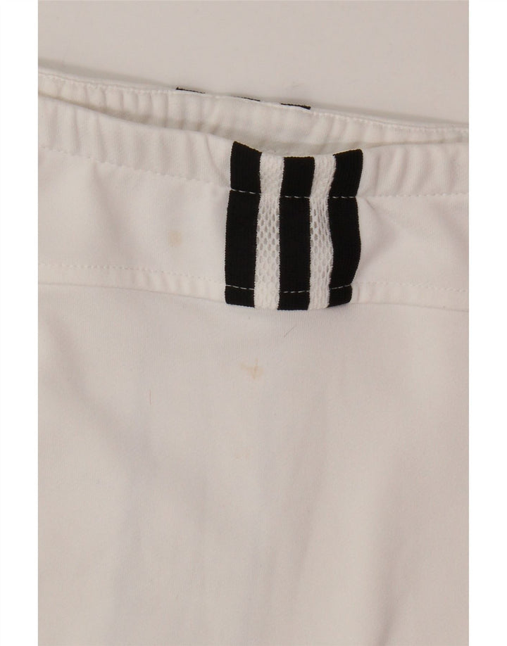 Gonna da tennis Adidas Climalite da donna UK 10 piccola poliestere bianco