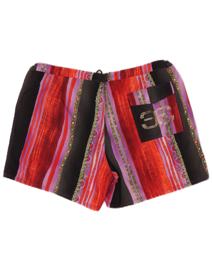 Pantaloncini da bagno da uomo Verdissima XL in poliammide a righe multicolori