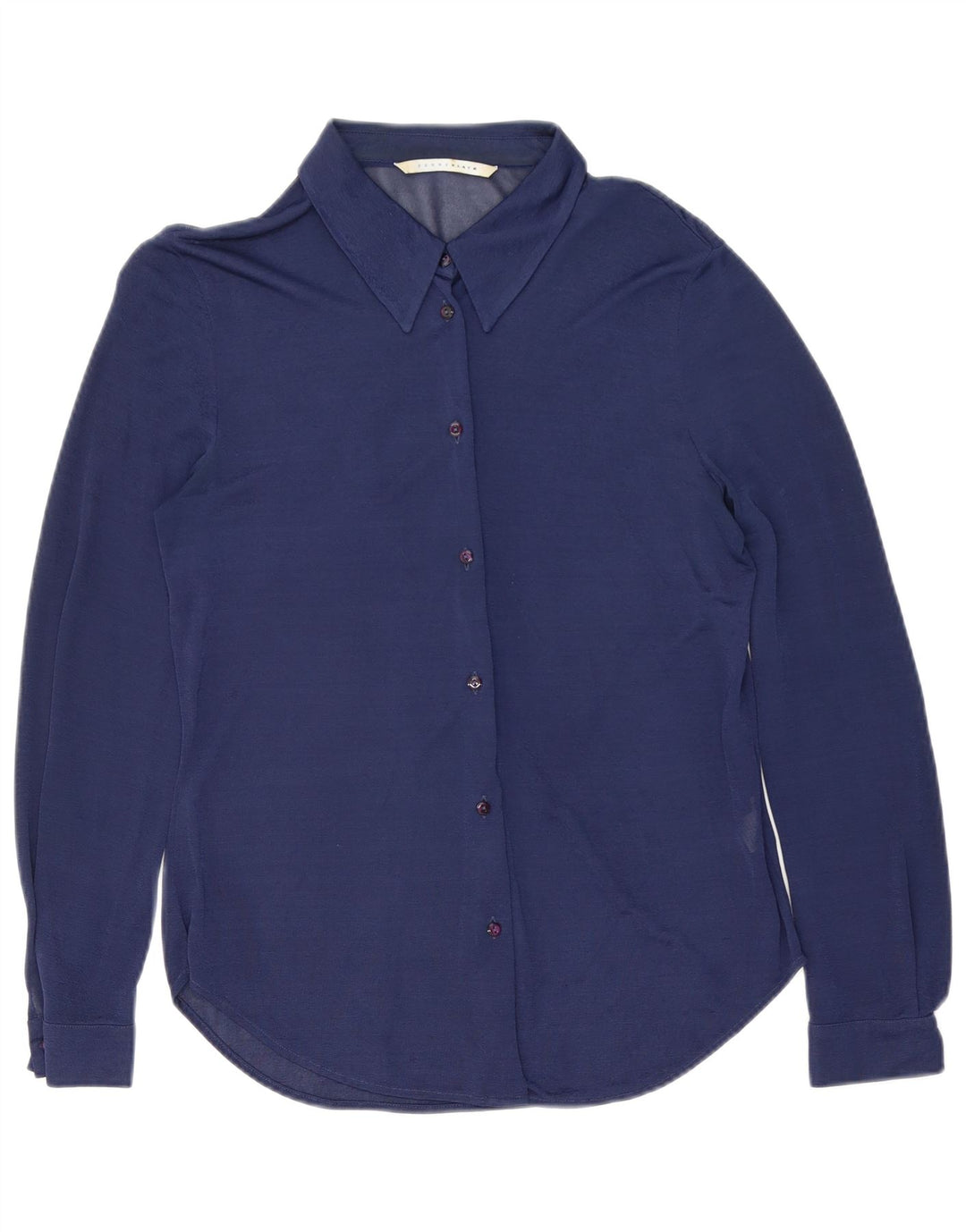 Penny Black Camicia da donna Camicetta UK 14 Medio Blu Navy