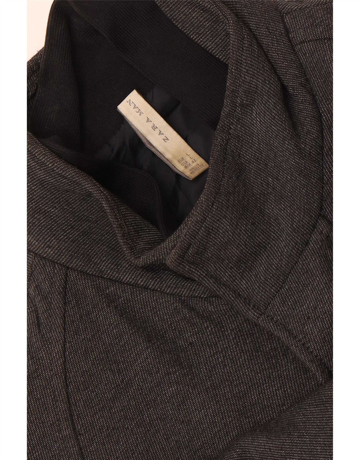 Cappotto Zara da uomo UK 40 grande grigio