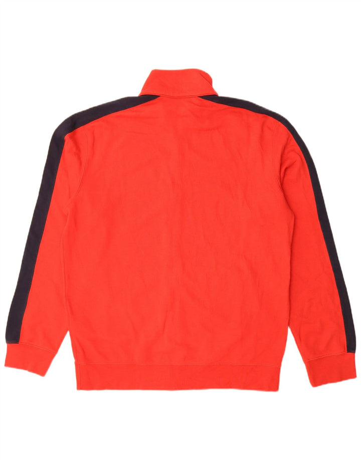 Giacca da tuta da uomo Champion, grande, in poliestere color block rosso