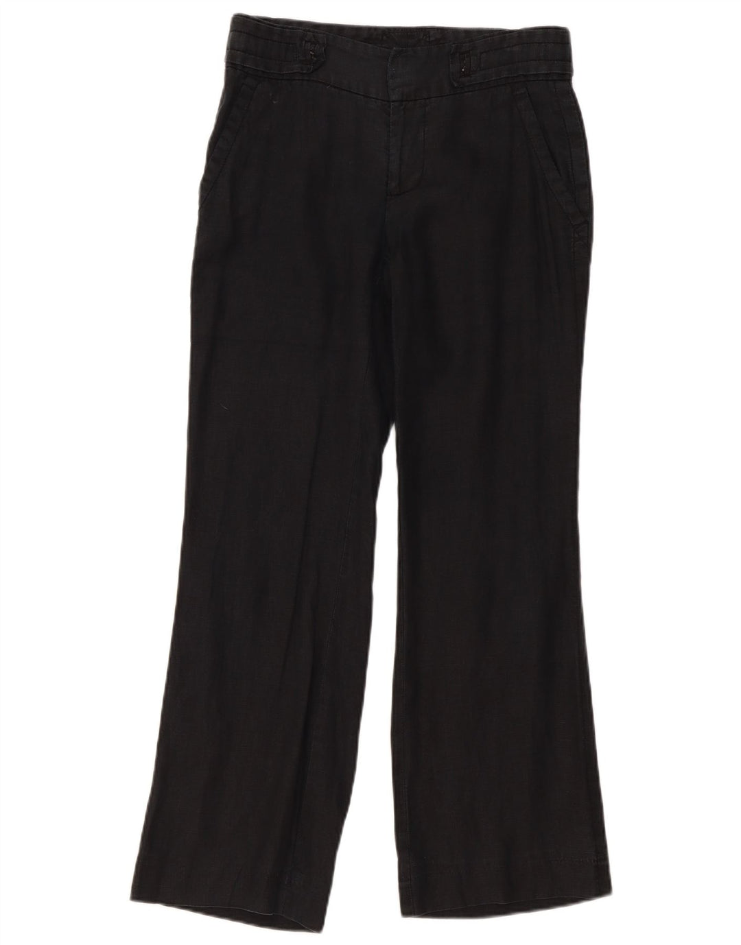 Pantaloni casual Bootcut da donna Zara piccoli W26 L30 neri