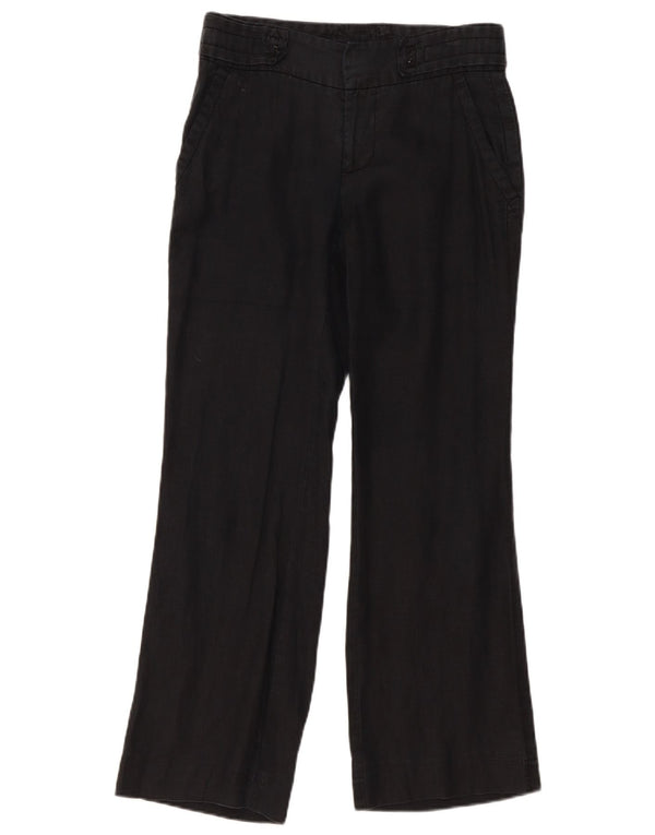 Pantaloni casual Bootcut da donna Zara piccoli W26 L30 neri