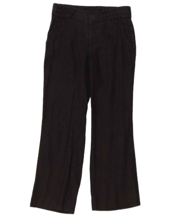 Pantaloni casual Bootcut da donna Zara piccoli W26 L30 neri