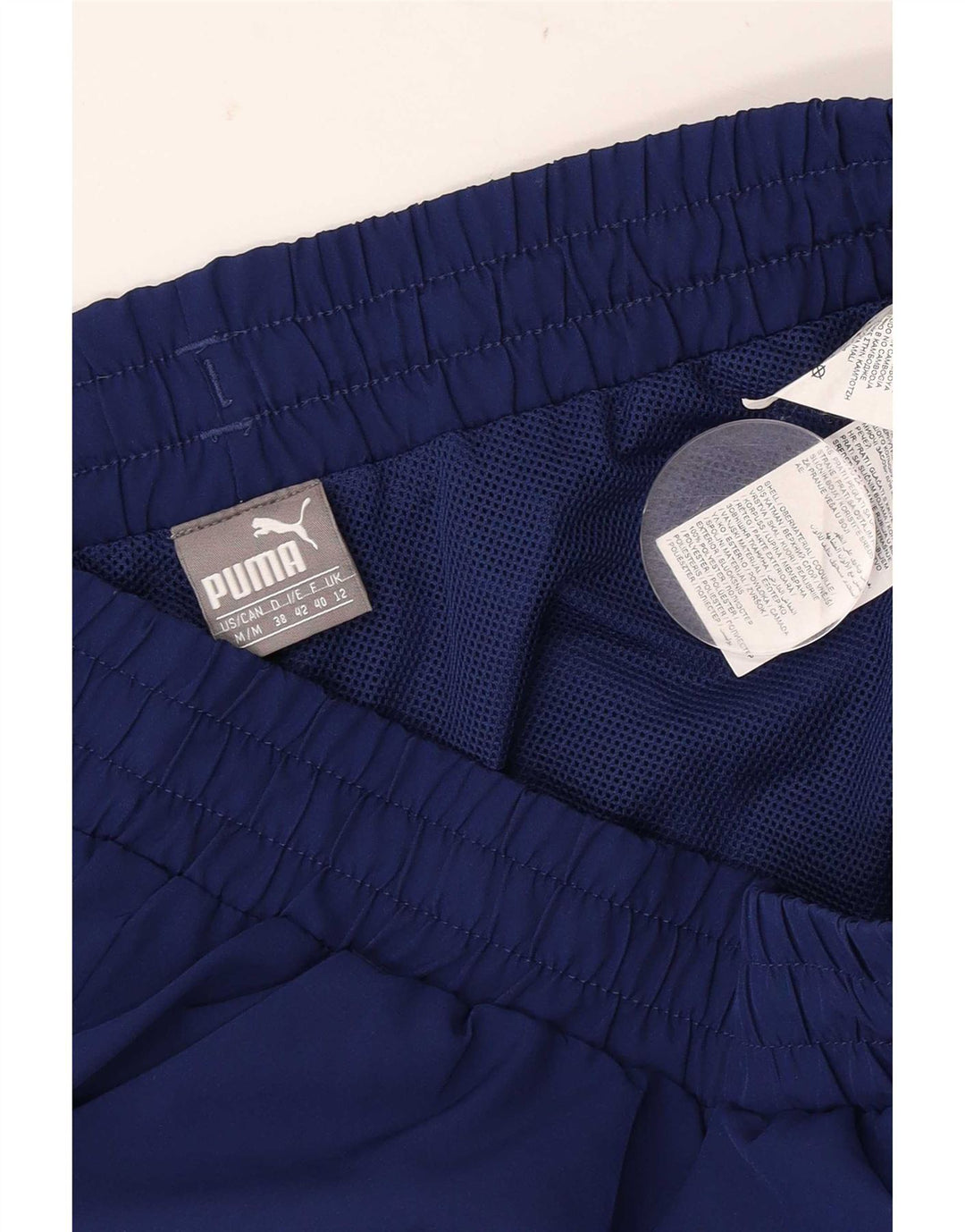 Pantaloncini sportivi da donna Puma UK 12 Medium Blu Navy Poliestere
