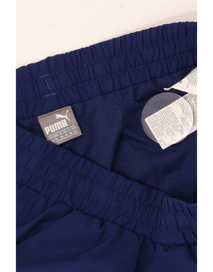 Pantaloncini sportivi da donna Puma UK 12 Medium Blu Navy Poliestere