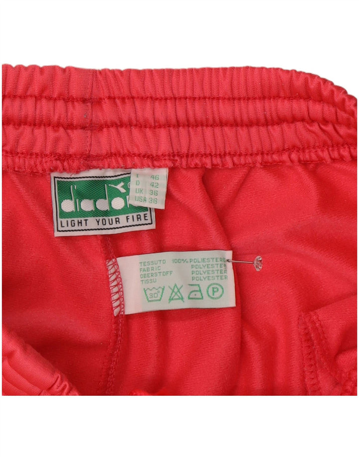 Pantaloni da tuta da uomo Diadora UK 36 Small Rosa Poliestere