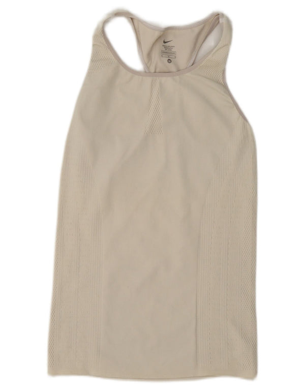 Canotta Nike da donna UK 12 medio bianco sporco