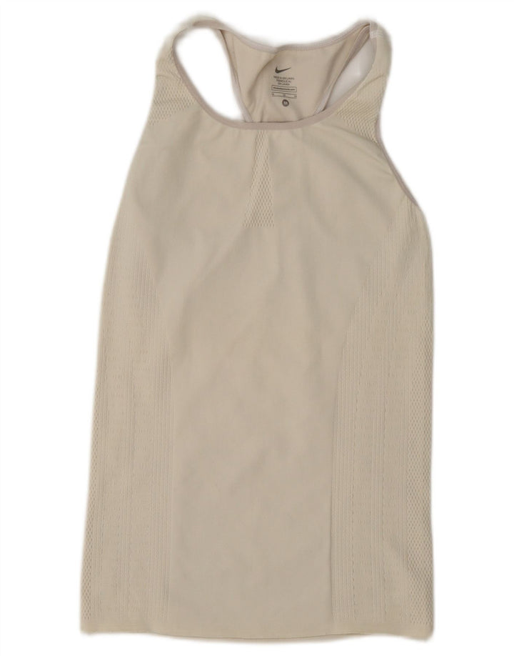 Canotta Nike da donna UK 12 medio bianco sporco