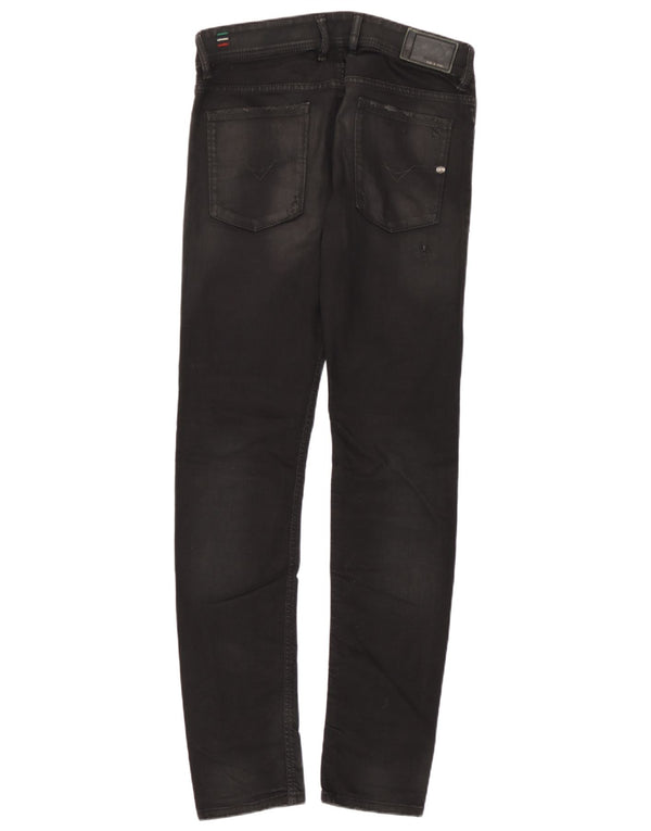 Jeans skinny slim slim da uomo Diesel W31 L32 cotone nero