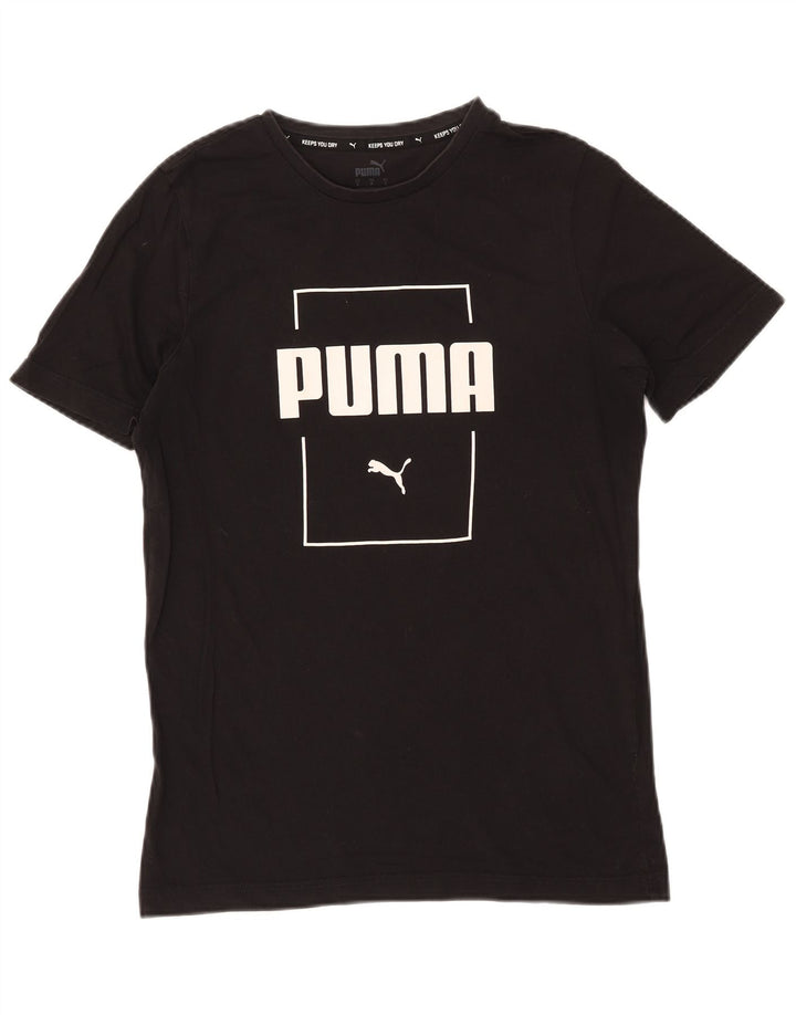 T-shirt grafica da uomo Puma Top Small Nera