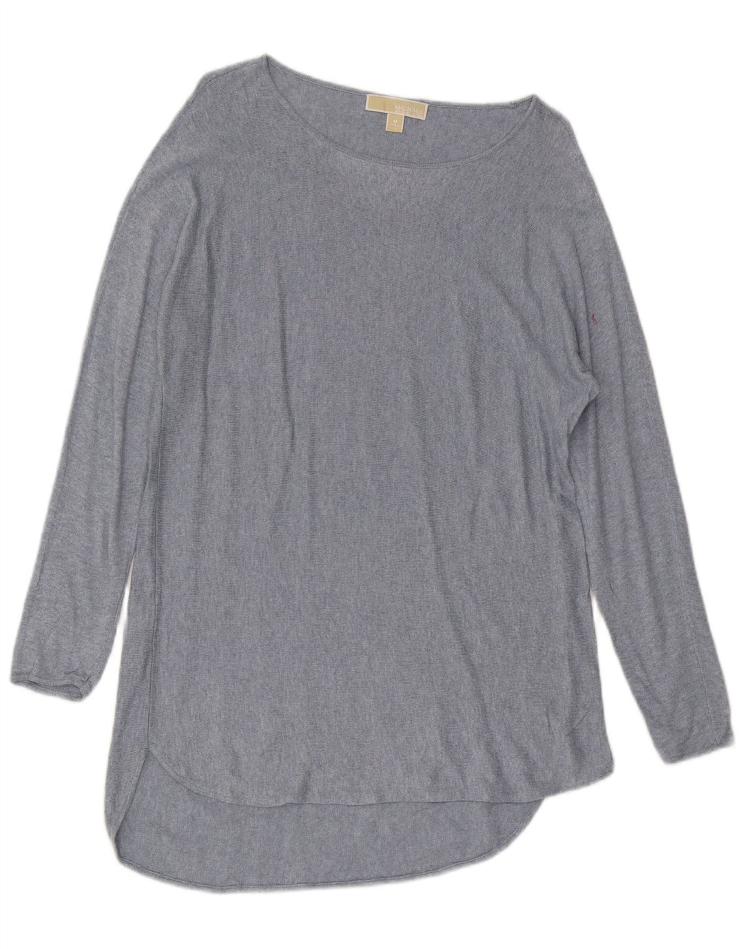 MICHAEL KORS Maglione da donna con scollo a barca UK 14 Blu medio