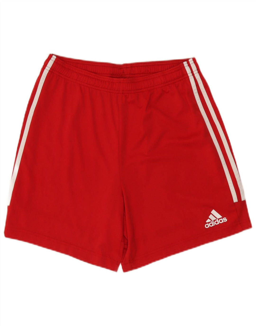 Pantaloncini sportivi Adidas Aeroready da uomo in poliestere rosso medio