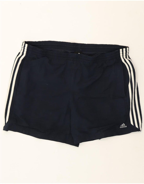 Pantaloncini sportivi Adidas Clima 365 da uomo XL in poliestere blu navy