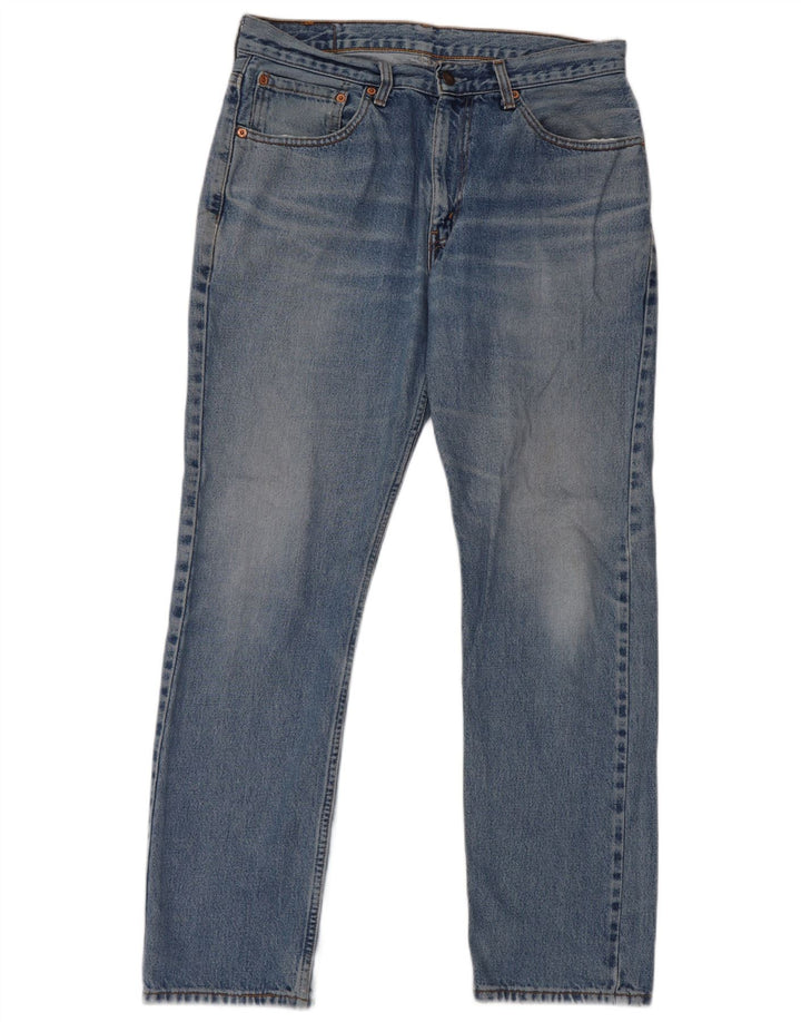 Jeans dritti Levi's 581 da donna W34 L32 in cotone blu