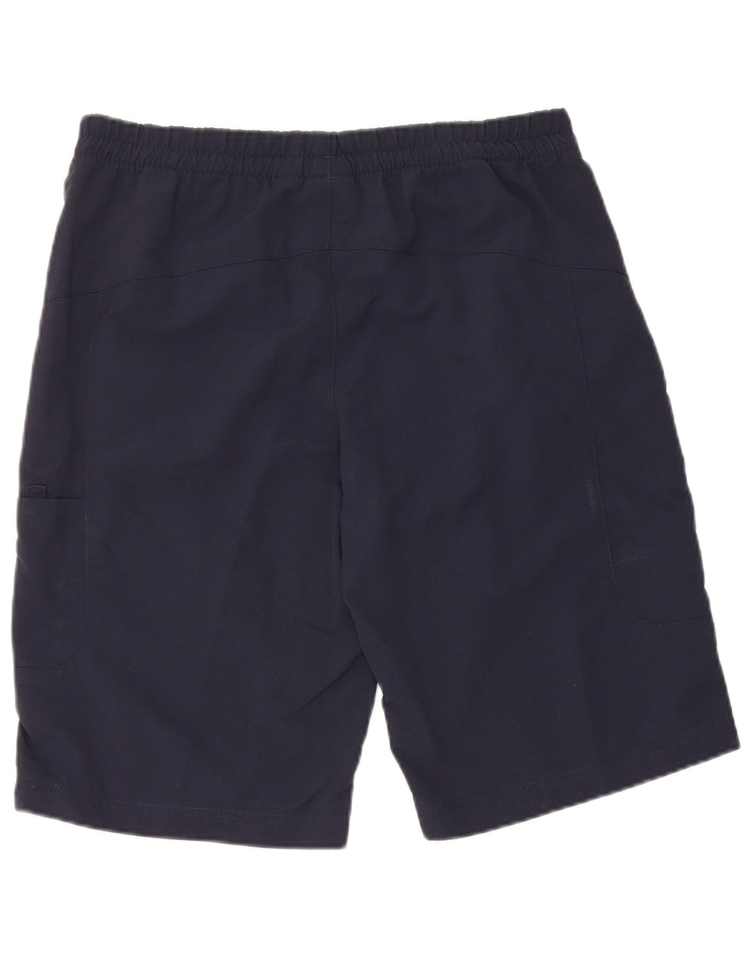 Pantaloncini sportivi da uomo Adidas Small blu navy in poliammide