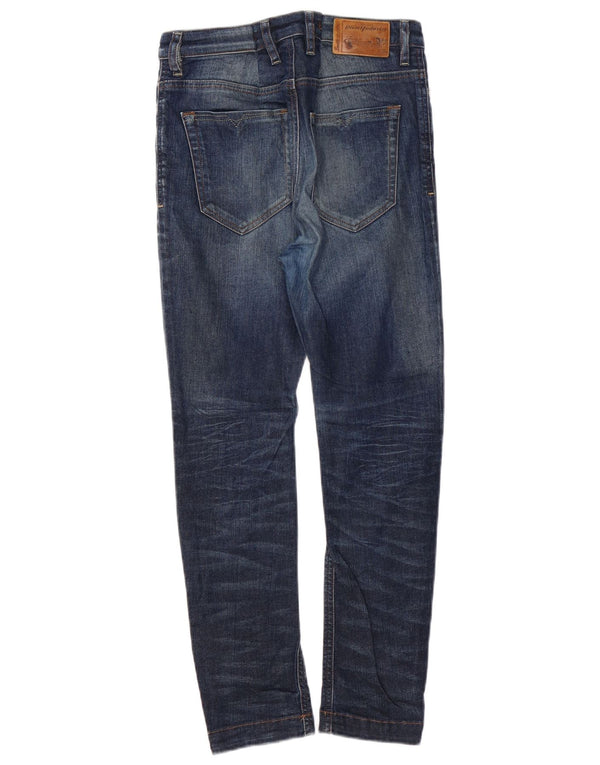 DIESEL Jeans dritti da donna Easee a vita bassa, vestibilità rilassata, W24 L25 Blu