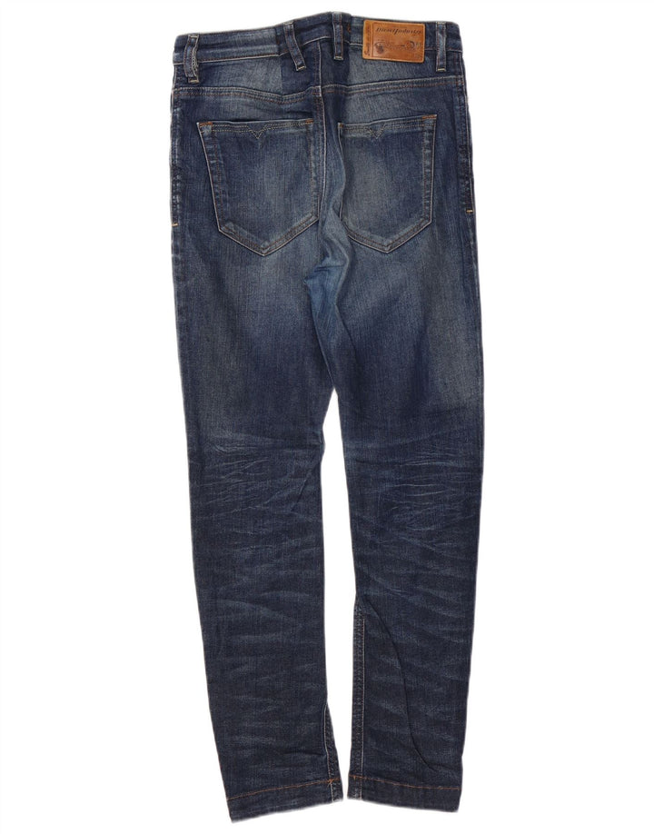 DIESEL Jeans dritti da donna Easee a vita bassa, vestibilità rilassata, W24 L25 Blu