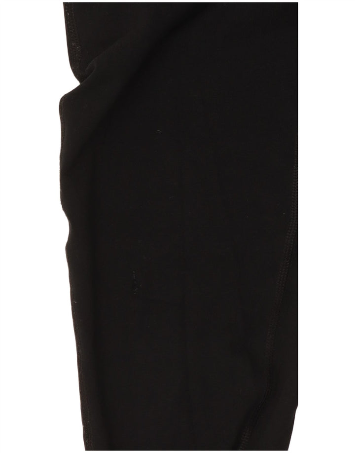 Leggings grafici da donna Superdry UK 8 Small cotone nero