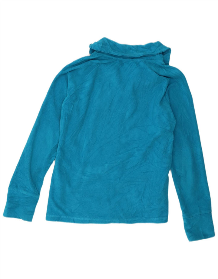 Giacca in pile da donna Calvin Klein UK 16 Large Blu Poliestere