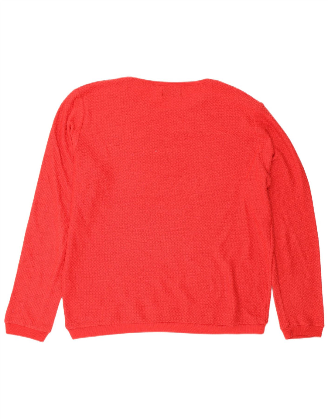 Maglione maglione girocollo da uomo Zara grande poliestere rosso