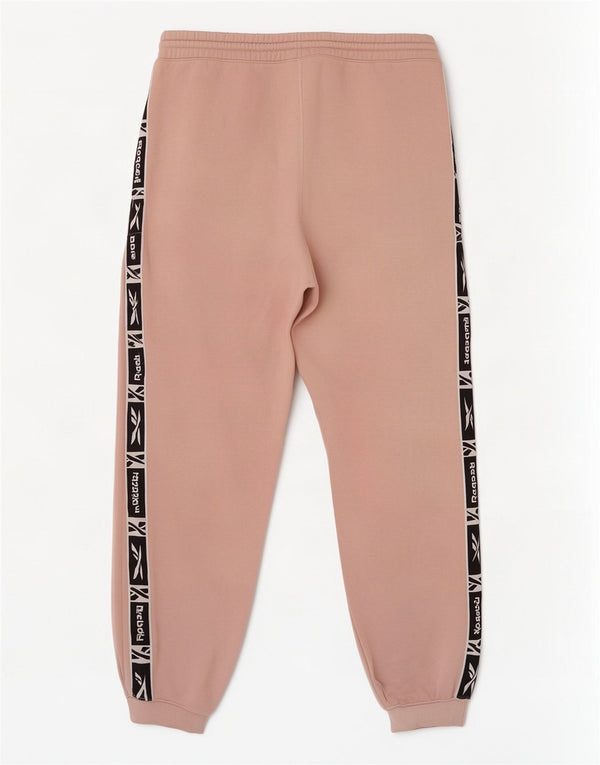 Pantaloni da tuta Reebok da uomo con grafica Joggers Large Pink Colourblock