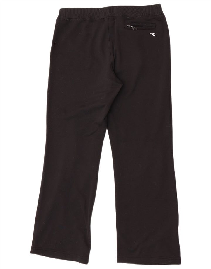 Pantaloni da tuta da donna Diadora UK 14 Medium Nero Poliestere