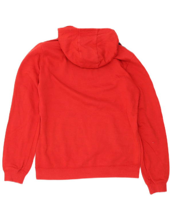 Felpa con cappuccio grafica Champion da bambino 13-14 anni XL in cotone rosso