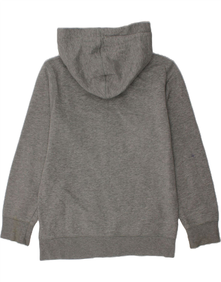 GAP Boys Graphic Zip Hoodie Sweater 8-9 Years Medium  Grey Cotton Classic Vintage Gap and Second-Hand Gap from Messina Hembry 