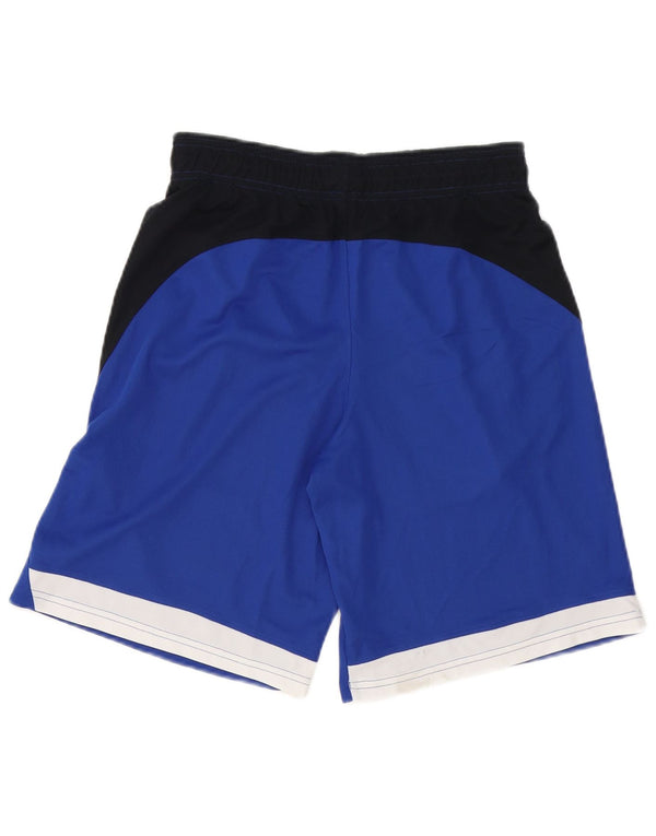 Pantaloncini sportivi da uomo Under Armour piccoli in poliestere color block blu