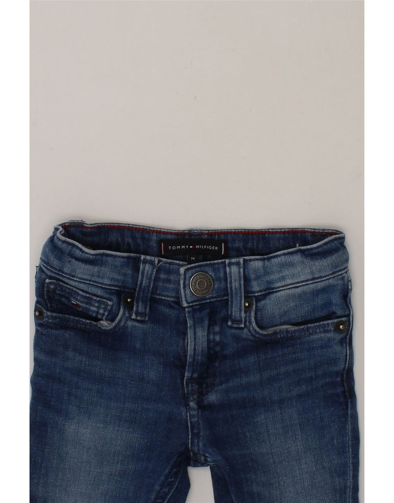TOMMY HILFIGER Baby Girls Slim Jeans 6-9 Months W16 L9 Blue Cotton Vintage Tommy Hilfiger and Second-Hand Tommy Hilfiger from Messina Hembry 