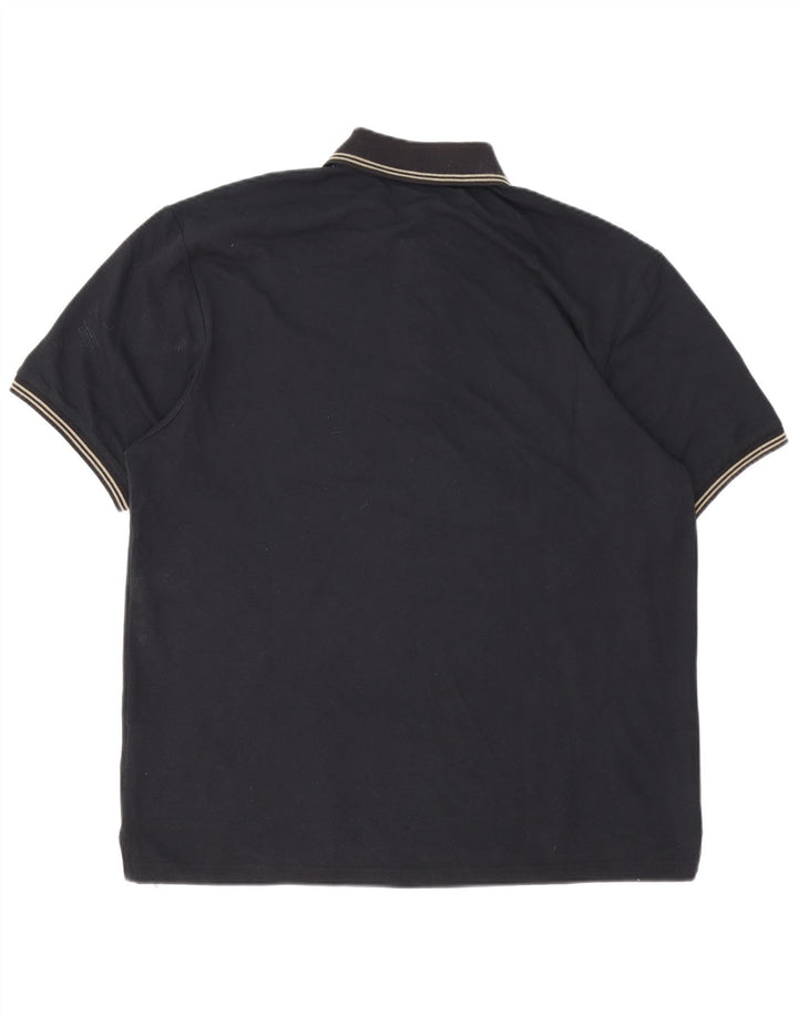 Polo da uomo CHAMPION 2XL cotone a righe nere