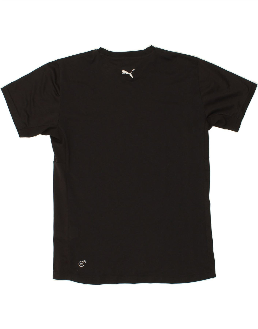PUMA Mens Graphic T-Shirt Top IT 48/50 Medium Black Polyester Vintage Puma and Second-Hand Puma from Messina Hembry 