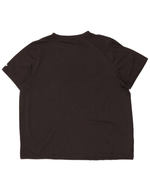 T-shirt Dri-Power da uomo Russell Athletic Top XL poliestere nero