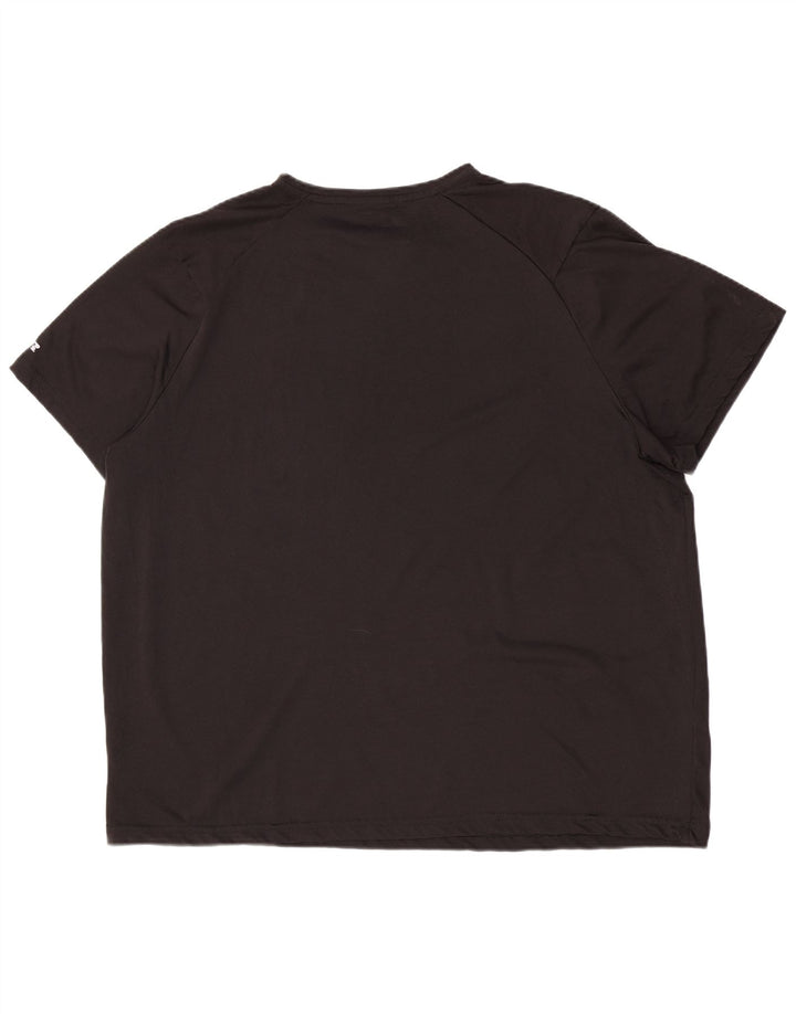 T-shirt Dri-Power da uomo Russell Athletic Top XL poliestere nero