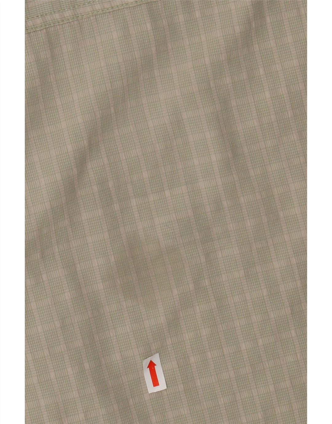 Camicia a maniche corte da uomo The North Face XL verde a quadri in poliestere