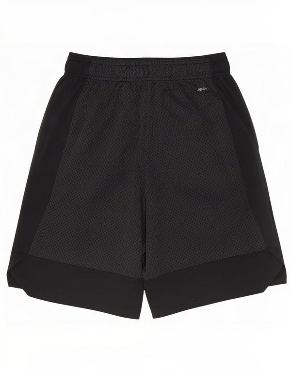 Pantaloncini sportivi da uomo New Balance Small in poliestere color block grigio