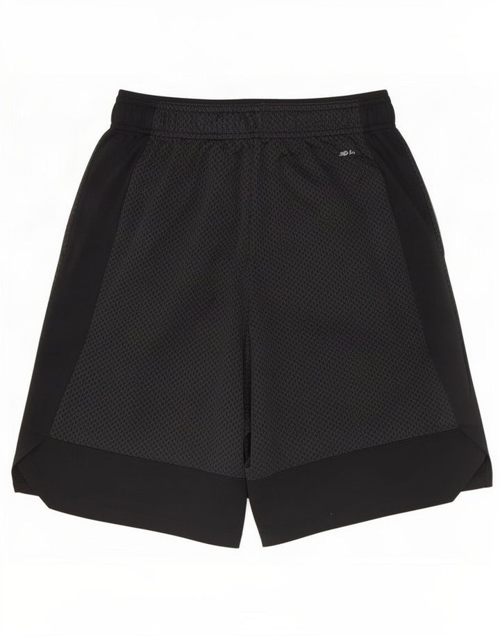 Pantaloncini sportivi da uomo New Balance Small in poliestere color block grigio
