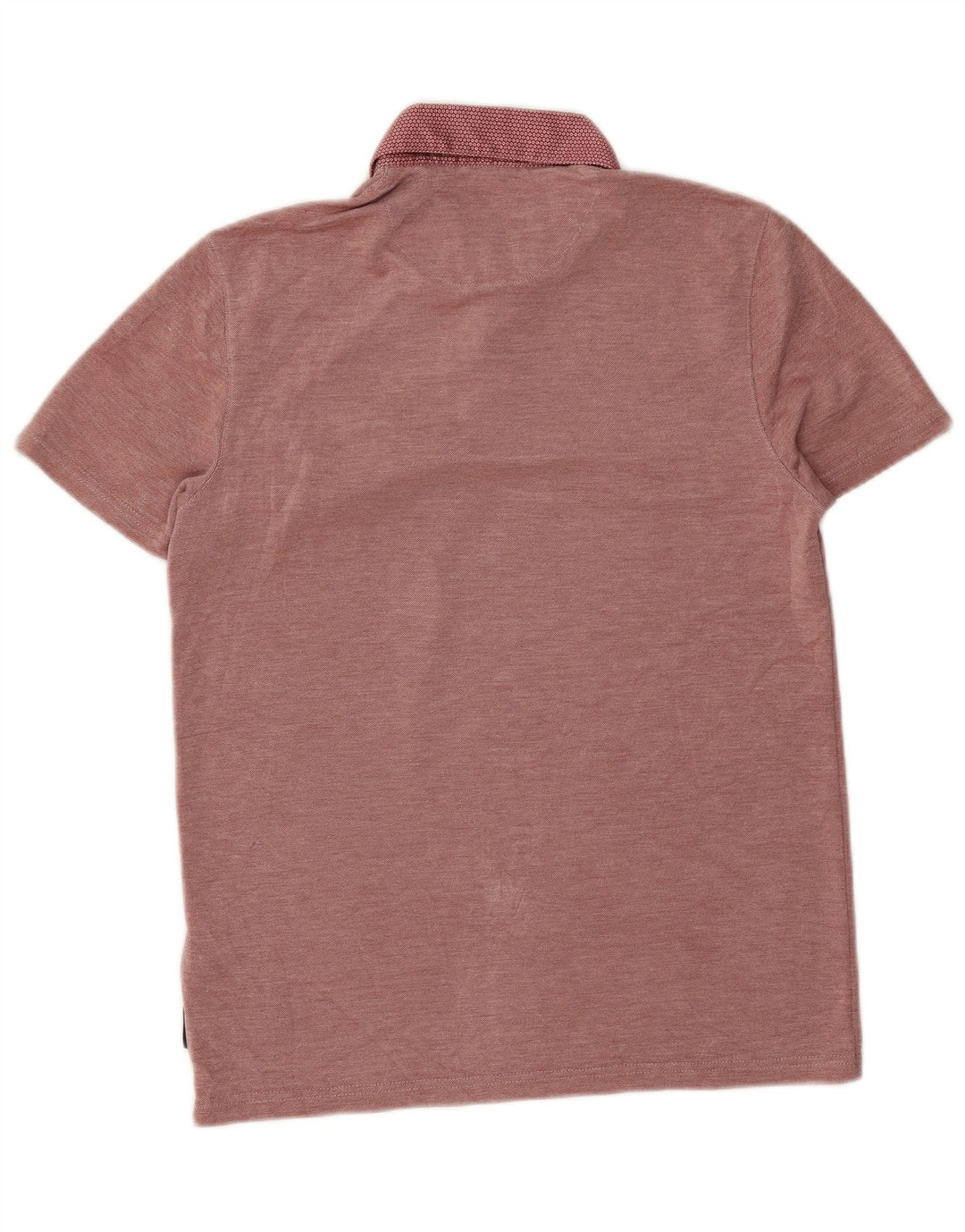 Polo da uomo Ted Baker taglia 3 media bordeaux modal