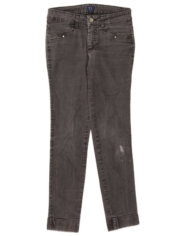 Jeans Skinny Donna Trussardi W25 L28 Cotone Grigio