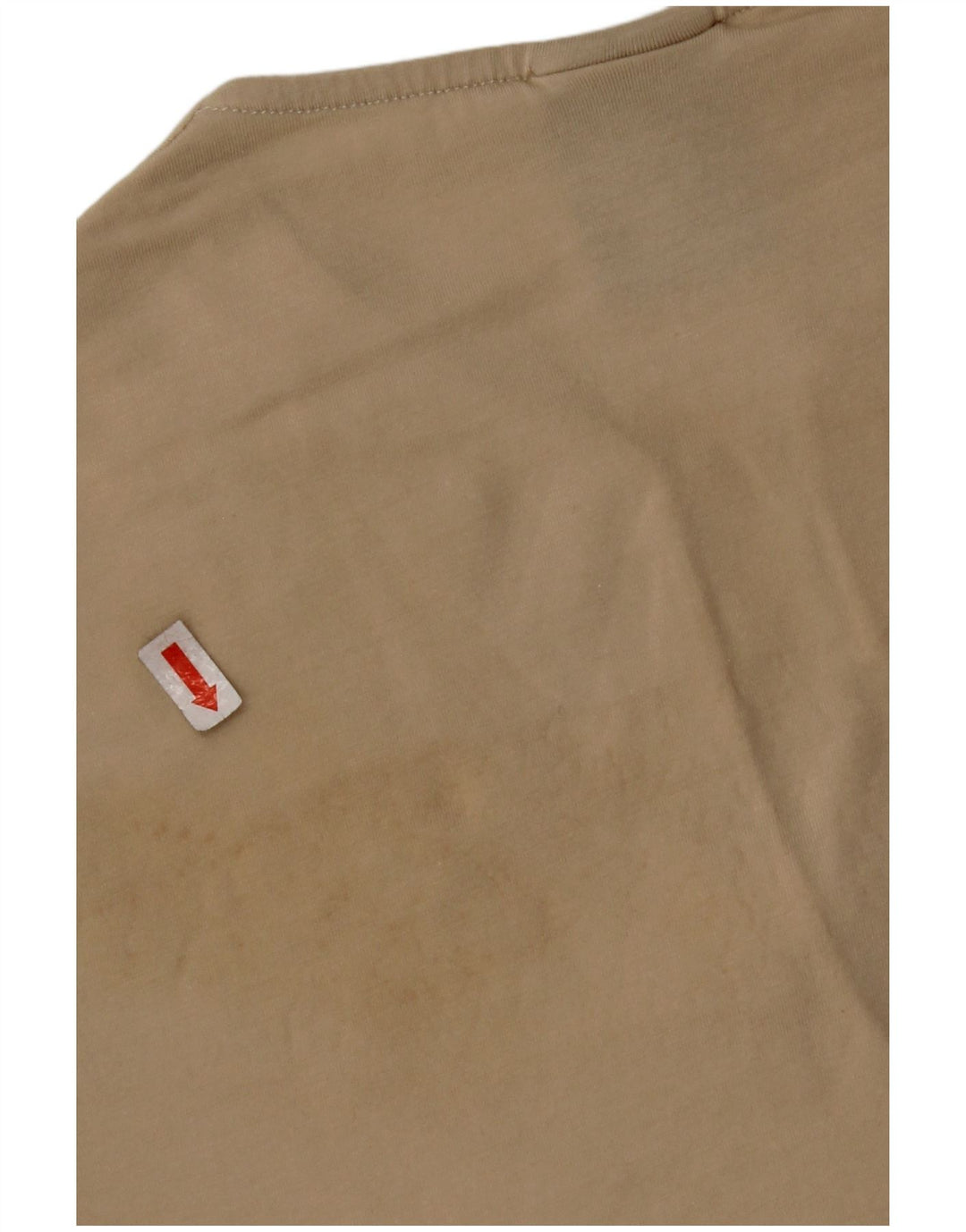 T-shirt corta NIKE da donna UK 10/12 Beige medio