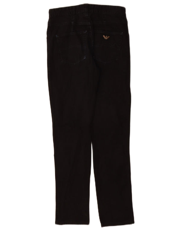 Jeans slim da donna Armani W26 L28 Blu navy