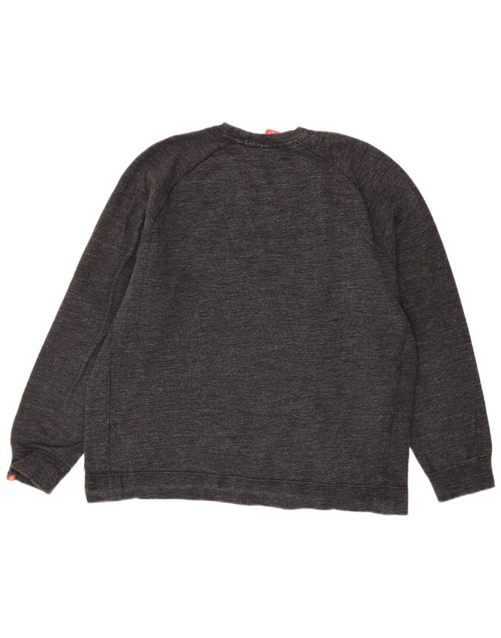 Felpa Nike Uomo Maglione 2XL Cotone chiazzato grigio
